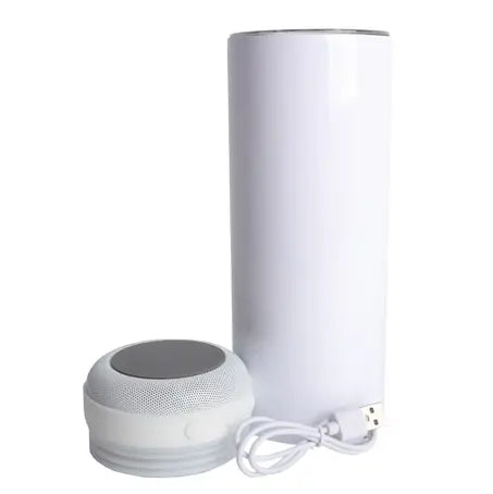 17oz Blank Bluetooth Speaker Tumbler