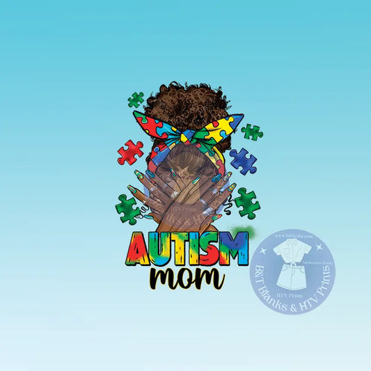 Autism Mom HTV Transfer