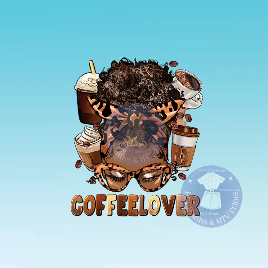 Coffee Lover HTV Transfer