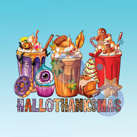 Hallothanksmas HTV Transfer