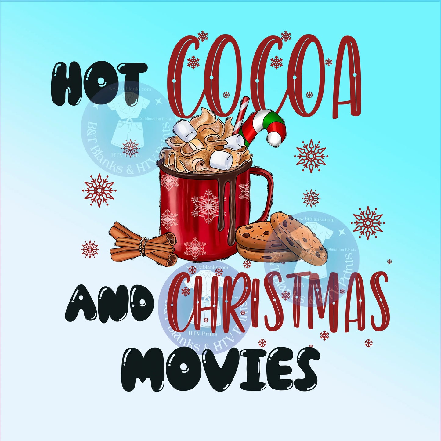 Hot Cocoa and Christmas Movies HTV Transfer