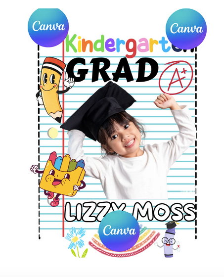 Editable Kindergarten Graduation Template!