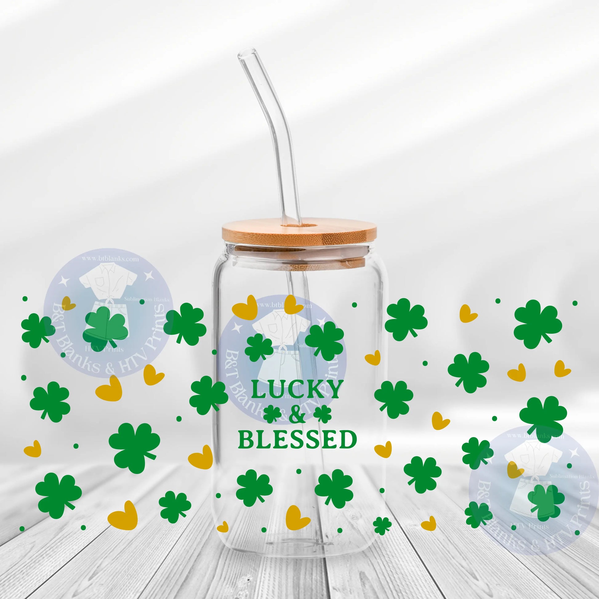 Lucky and Blessed Libbey Wrap BT Blanks