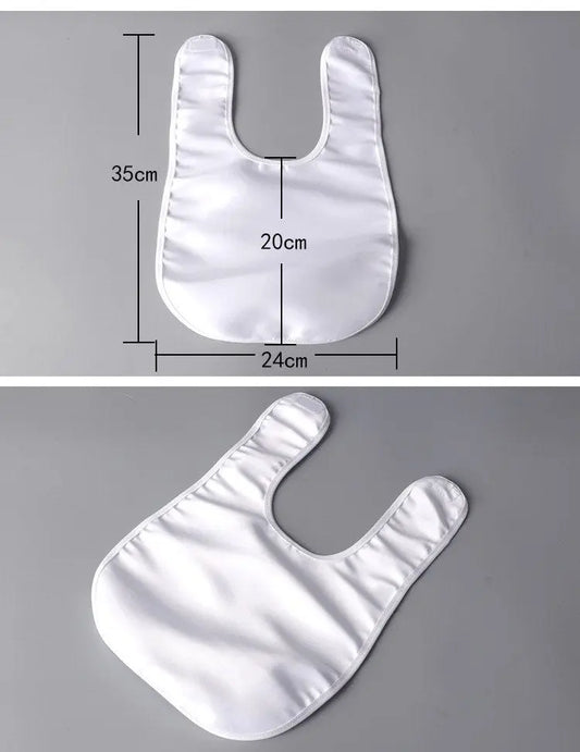 Sublimation Blank Baby Bib 