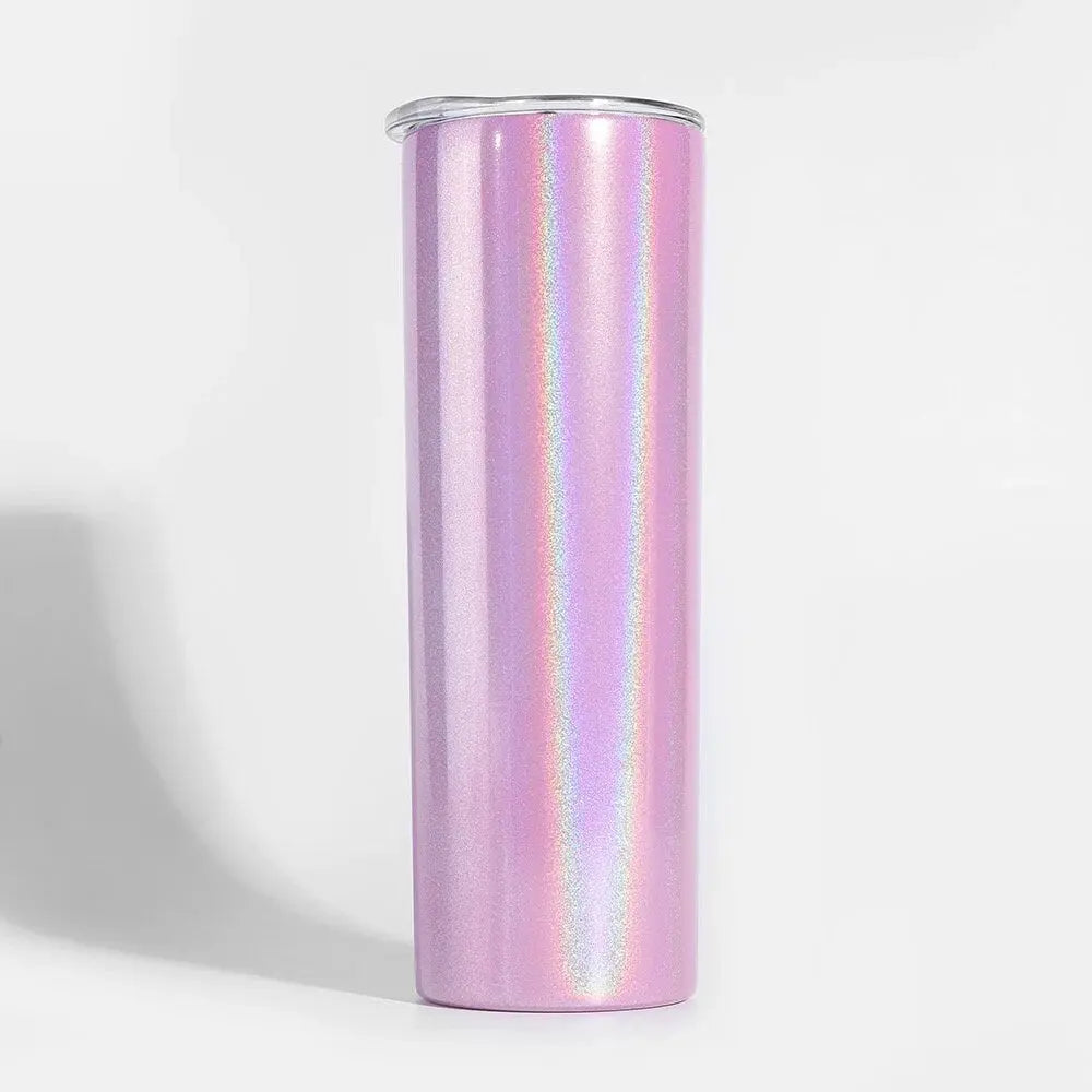 Sublimation Blank Glitter Tumbler 20oz