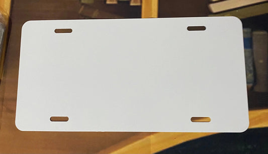 Sublimation Blank License Plate 