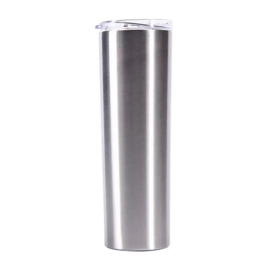 Sublimation Blank Silver Tumbler 