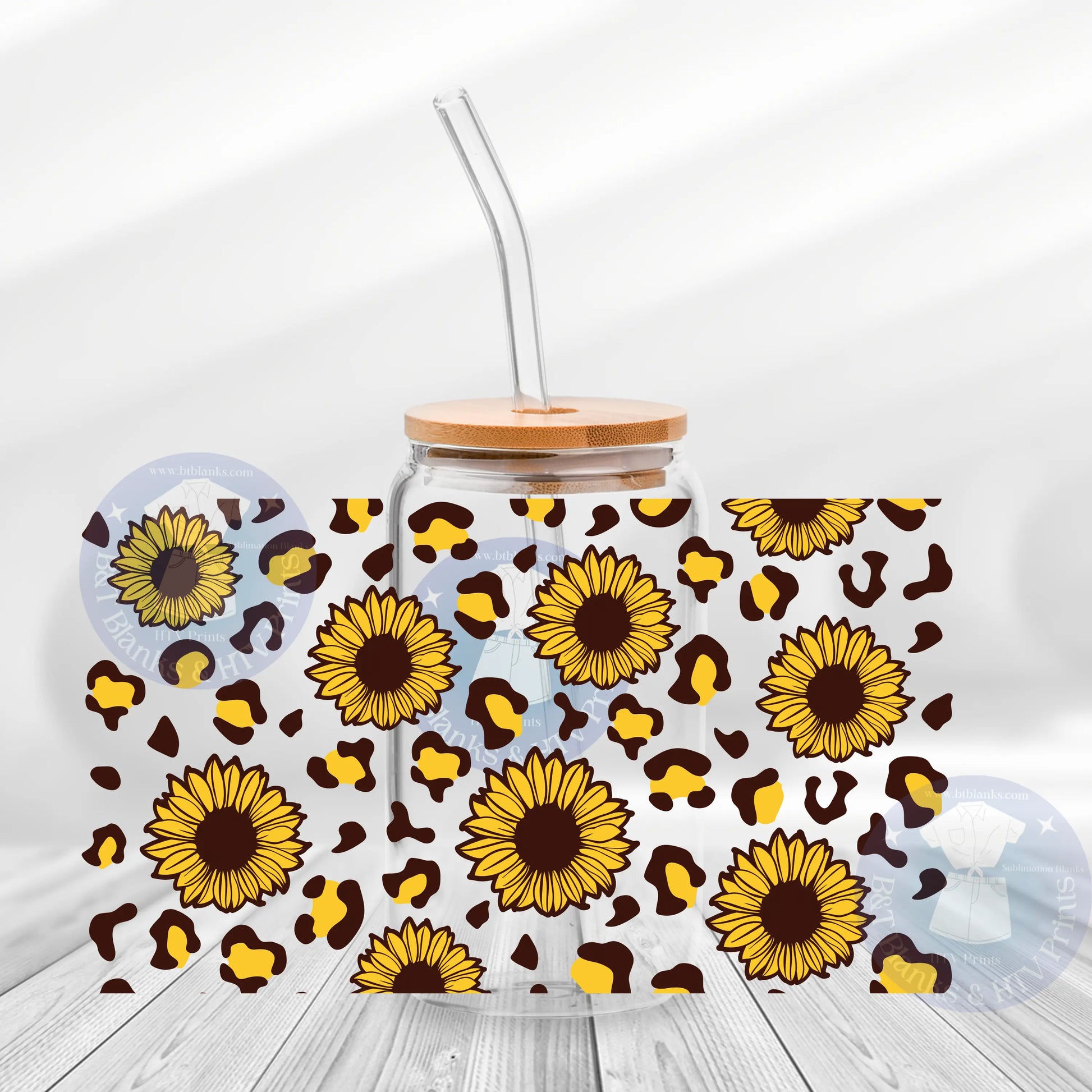 Sunflower Libbey Wrap BT Blanks